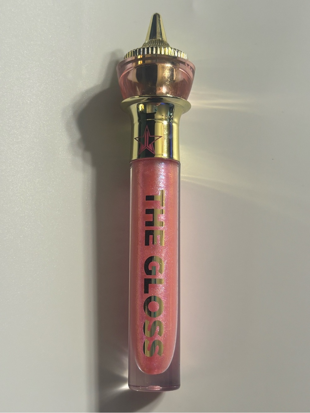 Jeffree Star The Gloss Succulent Shimmering Pink-Gold Lip Gloss - Picture 3 of 3